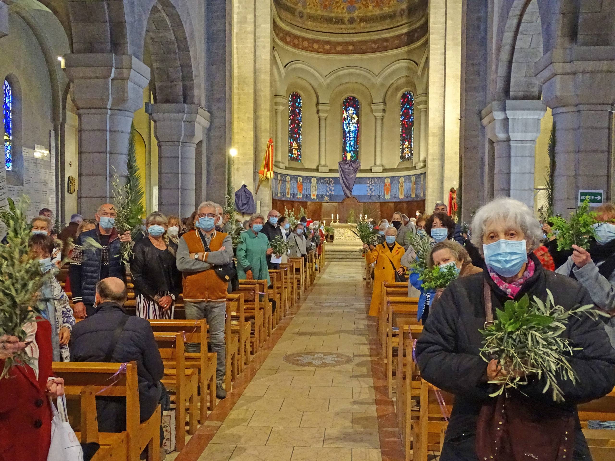 Dimanche des Rameaux à la Basilique Paroisses de SaintRaphael