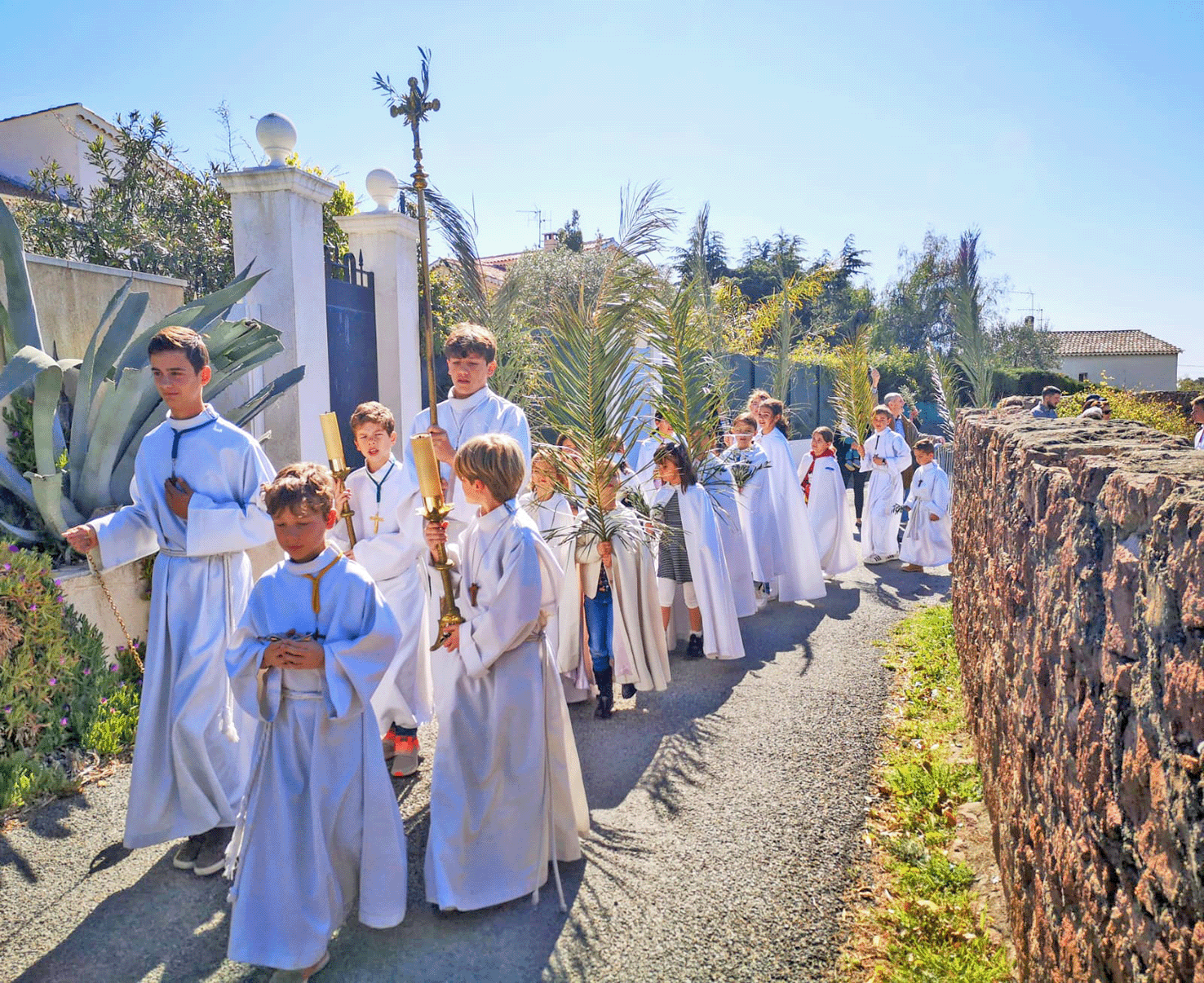 Dimanche des Rameaux à NotreDame de la Paix Paroisses de SaintRaphael